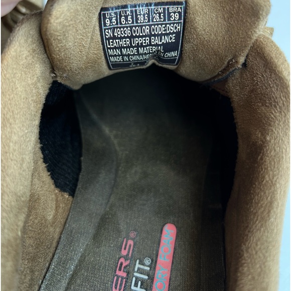 Skechers Women's Bikers Curbed 49336 Relaxed Fit Chocolate Casual Sneakers 9.5 - Picture 16 of 16